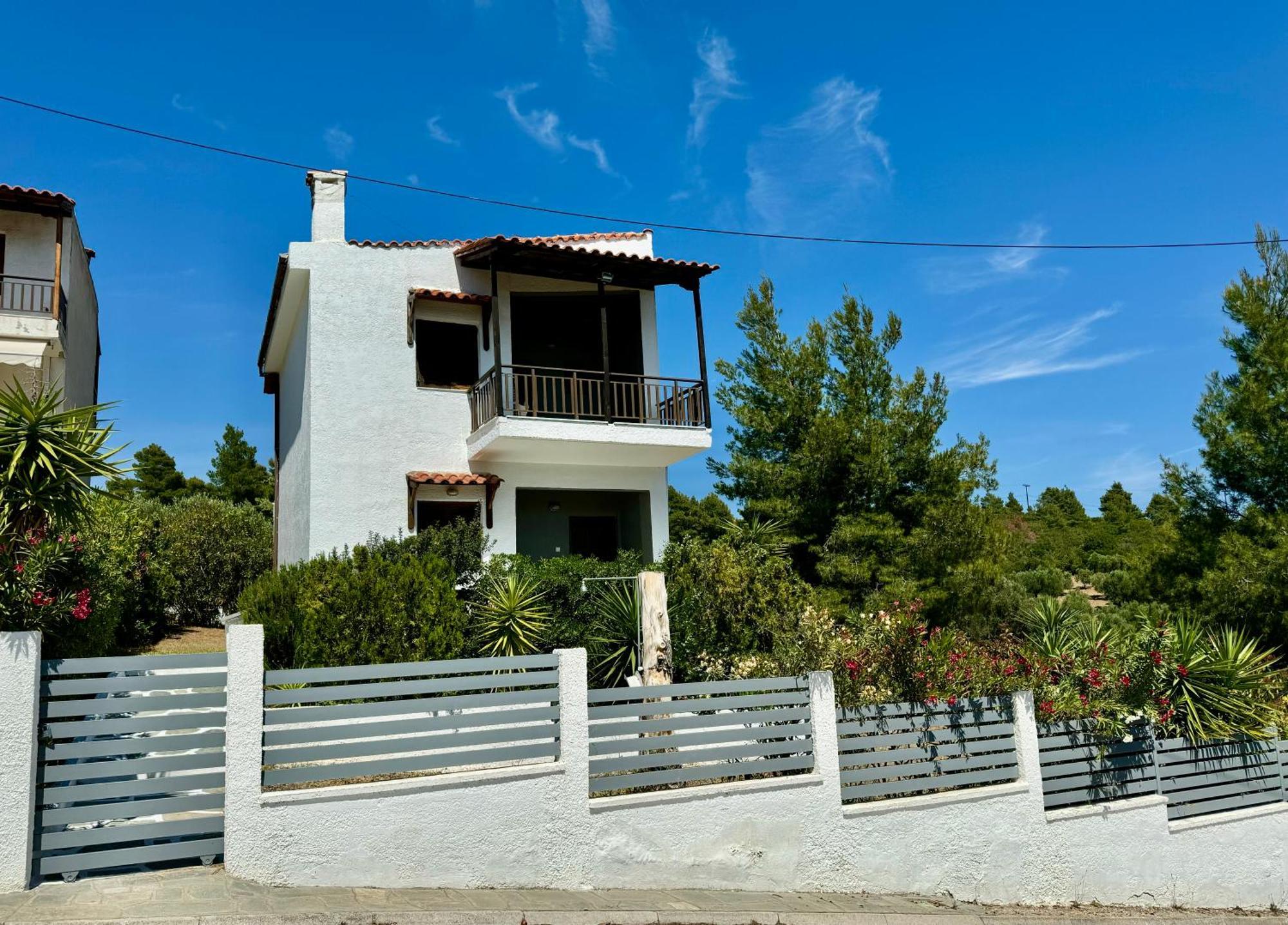 Summer Luxury Villa With Sea View Metamorfosi  Buitenkant foto