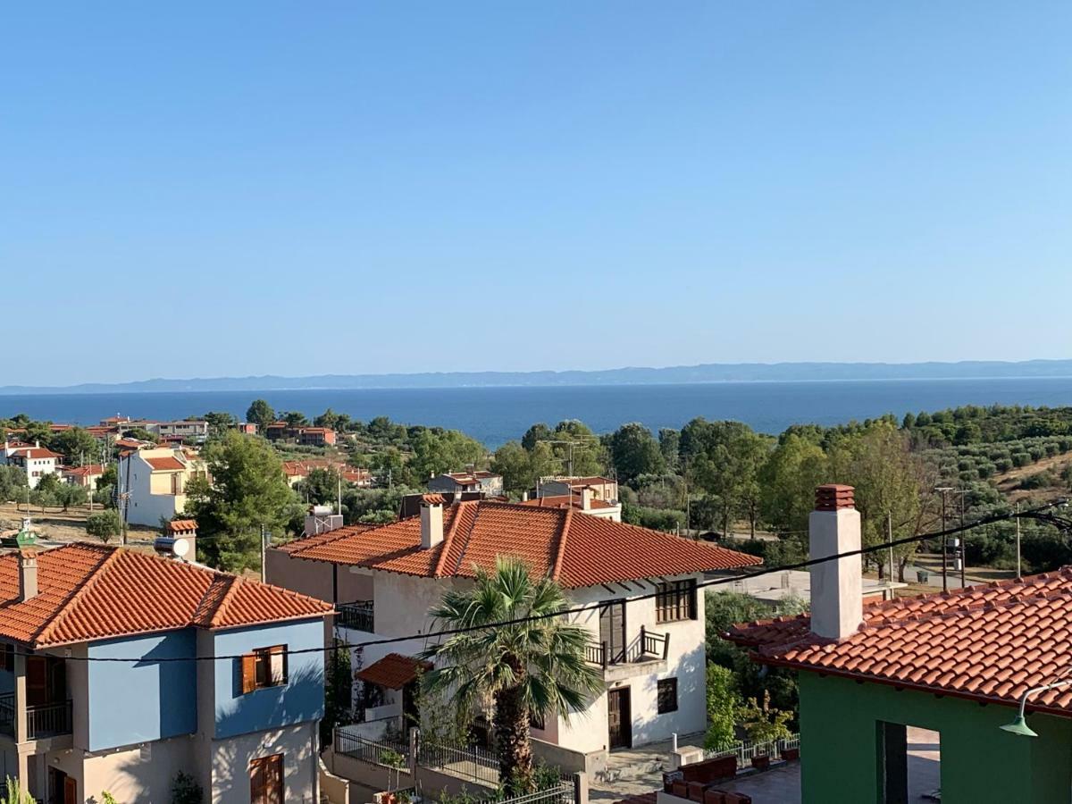 Summer Luxury Villa With Sea View Metamorfosi  Buitenkant foto
